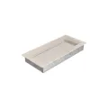 KRATKI KRATKA KOMINKOWA PROSTOKĄTNA KREMOWA 170X370 MM