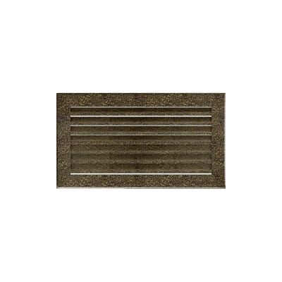 KRATKI KRATKA KOMINKOWA FRESH CZARNO-ZŁOTA 170X300 MM