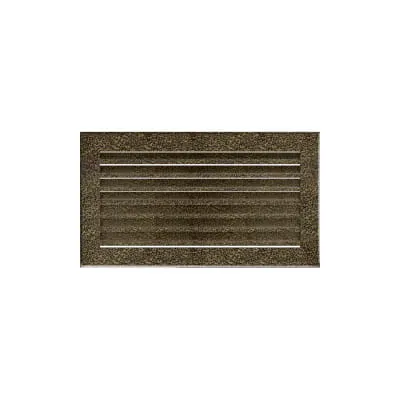 KRATKI KRATKA KOMINKOWA FRESH CZARNO-ZŁOTA 170X300 MM