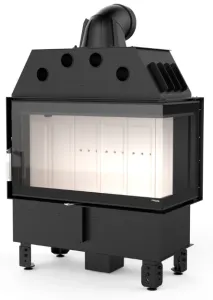 DEFRO HOME WKŁAD KOMINKOWY STALOWY INTRA M BOCZNY PRAWY ( BP ) 12,8kW