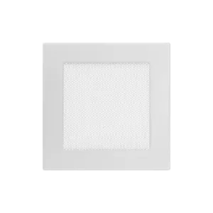 KRATKI KRATKA KOMINKOWA PROSTOKĄTNA BIAŁA 170X170 MM