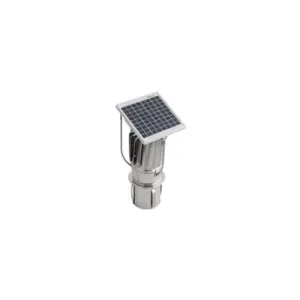 TURBOWENT TULIPAN HYBRYDOWY SOLARNY PODSTAWA WCISKANA KĄT NACHYLENIA 35 S TURBINA ALUMINIOWA PODSTAWA BL. CHROMONIKLOWA FI 150