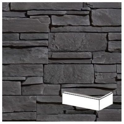 STONES NAROŻNIK KAMIEŃ DEKORACYJNY AVERNO 2 150/325X117X22-38 MM OP. 0,58 MB