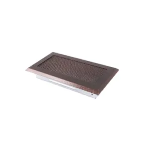 KRATKA KOMINKOWA STARA MIEDŹ 10x20CM 