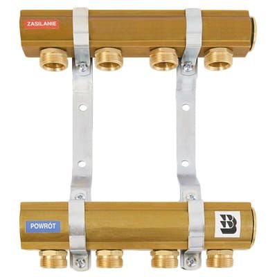 ALTECH ROZDZIELACZ MOSIĘŻNY 1 CAL Z NYPLAMI 1/2 X 3/4 CALA 5 OBWODÓW
