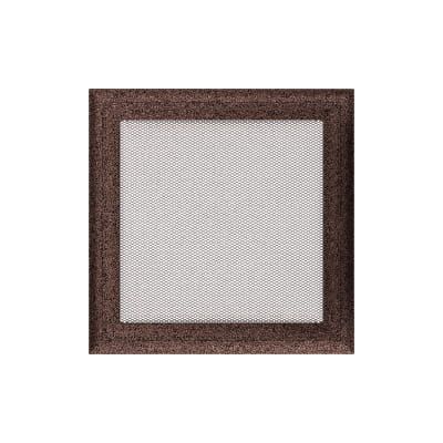 KRATKI KRATKA KOMINKOWA OSKAR MIEDZIANA MALOWANA 220X220 MM