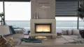 DEFRO HOME WKŁAD KOMINKOWY STALOWY NAVI ME 17kW CZARNY CERAMITON