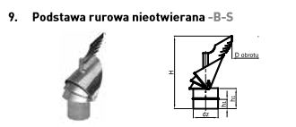 ROTOWENT DRAGON RUROWA NIEOTWIERALNA FI 150